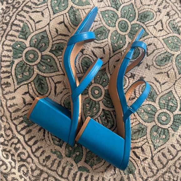 Lulus Blue Heels - Picture 3 of 5